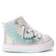 детски,маратонки,детски,маратонки,skechers,unisex,kids,high,top,trainers,silver,pink