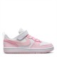 детски,обувки,детски,маратонки,nike,court,borough,low,recraft,little,kids',shoes,white,pink,foam