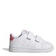 бебешки,обувки,детски,маратонки,adidas,advantage,cf,in00,white,pink