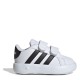 бебешки,обувки,детски,маратонки,adidas,court,2.0,cf,i,black,white