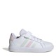 детски,маратонки,детски,маратонки,adidas,grand,court,trainers,child,girls,white,jade,pink