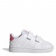 детски,маратонки,детски,маратонки,adidas,advantage,infant,girls,trainers,white,pink