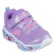 детски,маратонки,детски,маратонки,skechers,gore,&,strap,thematic,wrap,sneaker,runners,girls,purple,sparkle