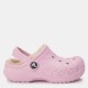 crocs,kids,baya,lined,mule,slippers,ballerina,pink