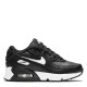 детски,обувки,детски,маратонки,nike,air,max,90,little,kids,shoes,black,white