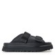 сандали,ugg,kids,goldenglow,slide,flatform,sandals,black,blk