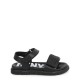 юношески,сандали,dkny,logo,sandals,juniors,black,09b