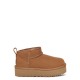 обувки,ugg,kids,ultra,mini,sheepskin,suede,platform,boots,chestnut