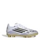 детски,футболни,бутонки,adidas,f50.3,childrens,firm,ground,football,boots,white,blk,gold