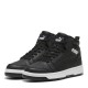 разпродажба,puma,детски,маратонки,puma,rebound,v6,mid,wtr,jr,black,white