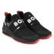 boss,boss,strap,trainers,juniors,blk,red,97d