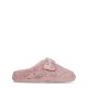чехли,linea,faux,fur,bow,slipper,pink