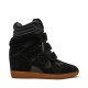 дамски,кецове,на,платформа,steve,madden,women,s,mavis,suede,wedge,trainers,black,sue