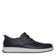 маратонки,skechers,men,s,burkett,leather,slip,on,trainers,black