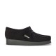 обувки,clarks,originals,mens,wallabee,shoes,black,suede