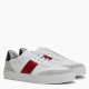 мъжки,маратонки,tommy,hilfiger,premium,cupsole,stripe,leather,white,red,navy
