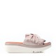 сандали,moda,in,pelle,women's,ollin,flatform,sandals,rose,gold
