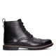 обувки,мъжки,боти,clarks,westcombe,brogue,boots,black,leather