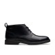 обувки,мъжки,боти,clarks,aldwin,chukka,boots,black,leather