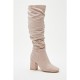 дамски,боти,be,you,block,heel,faux,suede,tall,boot,stone