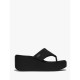 сандали,на,платформа,fitflop,women's,wedge,heeled,sandals,all,black