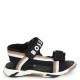 boss,logo,sandals,infants,black,09b
