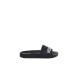 love,moschino,embossed,logo,sliders,black