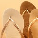 дамски,джапанки,дамски,обувки,havaianas,women,s,slim,dark,brown,metal,flip,flops,multi