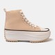 дамски,високи,кецове,дамски,маратонки,firetrap,platform,hi,top,ladies,trainers,beige