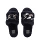чехли,biba,biba,chain,slider,slipper,navy