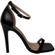 дамски,сандали,chic,ankl,strap,sndl,ld99,black,pu