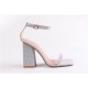 дамски,сандали,chic,heel,strp,sndl,ld99,silver,sparkle