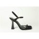 сандали,дамски,сандали,chic,women's,strappy,ankle,strap,flat,sandal,black