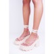 сандали,дамски,сандали,chic,leg,tie,sandal,ld99,cream,pu