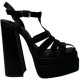 дамски,сандали,chic,plfm,gldtr,sndl,ld99,black,pu