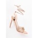 дамски,обувки,glamorous,strappy,heels,ld99,rose,gold