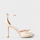 сандали,kate,spade,women's,bow,heeled,sandals,white,satin