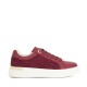 маратонки,dune,london,women's,elba,platform,trainers,burgundy,suede