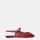сандали,steve,madden,women's,garson,flat,sandals,red,lthr