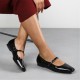 дамски,обувки,wheres,that,from,wheres,mary,jane,flats,with,buckle,strap,black,patent