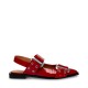 обувки,steve,madden,women's,grand,ave,buckle,ballet,pumps,red,patent