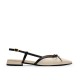 clarks,women,s,slingbacks,cream,leather