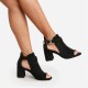 дамски,сандали,и,чехли,wheres,that,from,wheres,open,toe,block,heels,ladies,black,suede