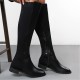 дамски,боти,wheres,that,from,pull,on,boot,ld61,black,pu