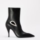 дамски,обувки,дамски,боти,off,white,women,s,flat,ankle,boots,black,silver