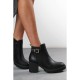 обувки,дамски,боти,wheres,that,from,where,s,chunky,heel,ankle,boots,with,buckle,black,pu