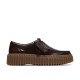 дамски,обувки,clarks,women,s,moc,toe,formal,shoes,dark,brown,pat