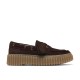дамски,обувки,clarks,women,s,moc,toe,formal,shoes,dark,brown,sue