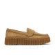 clarks,women,s,torhill,penny,leather,loafers,warm,sand,sue