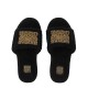 чехли,biba,biba,logo,embellished,slipper,black